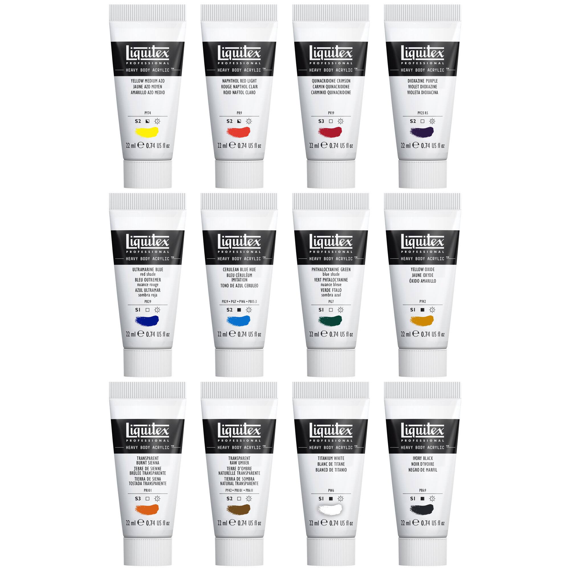 Liquitex® Heavy Body Essentials Acrylic™, 12ct.